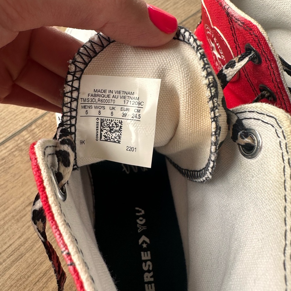 *CUSTOM Converse Chuck Taylor High Top Sneakers- platforms - Picture 3 of 3